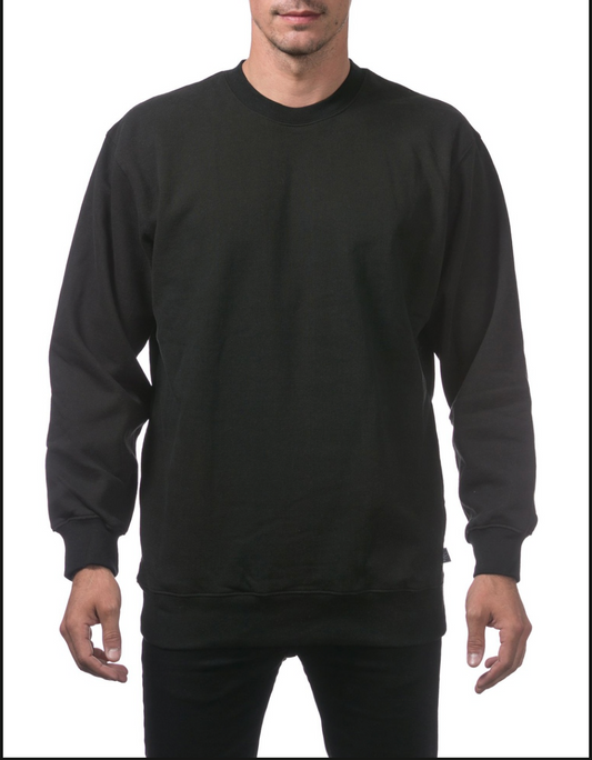 Pro Club Heavyweight Crew Neck Fleece Pullover Sweater